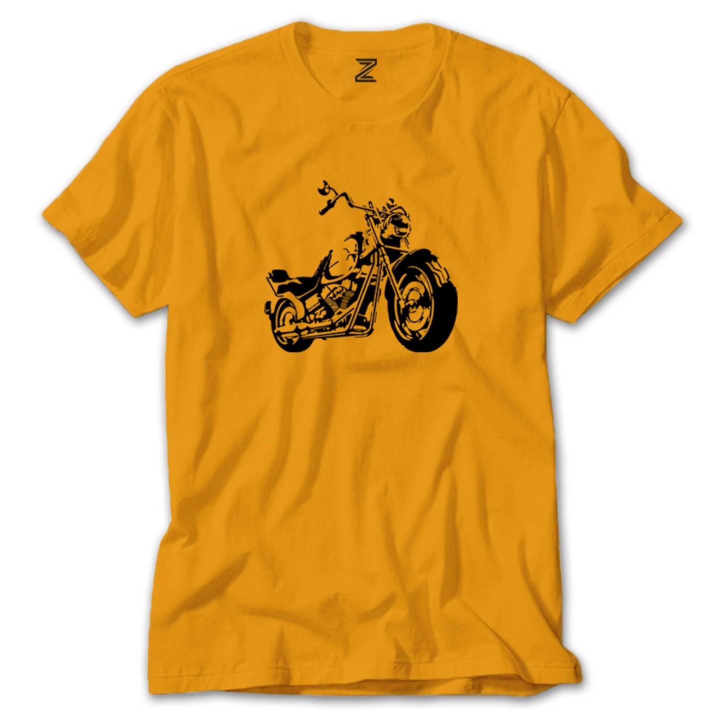 Chopper Motorsiklet Renkli Tişört