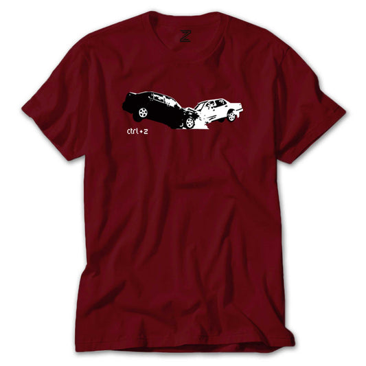 Life Hack CTRL+Z Renkli Tişört