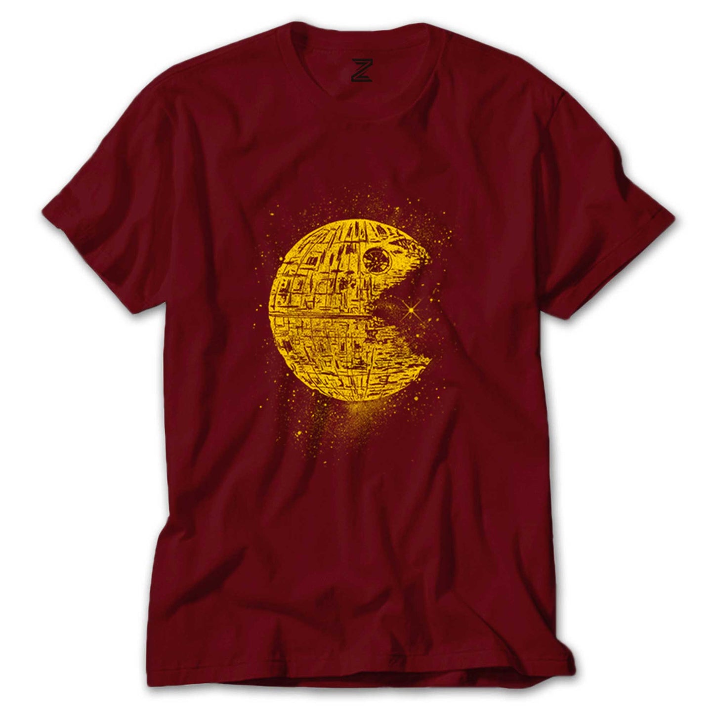 İndirimli Star Wars Ölüm Yıldızı Kırmızı Tişört