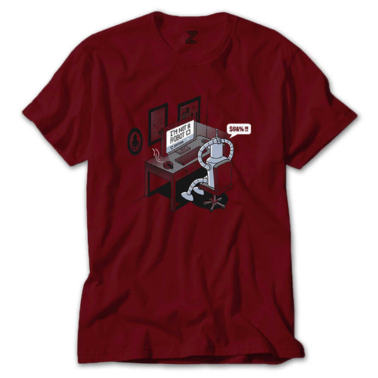 Im Not A Robot Renkli Tişört