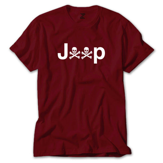 Jeep Kuru kafa Renkli Tişört