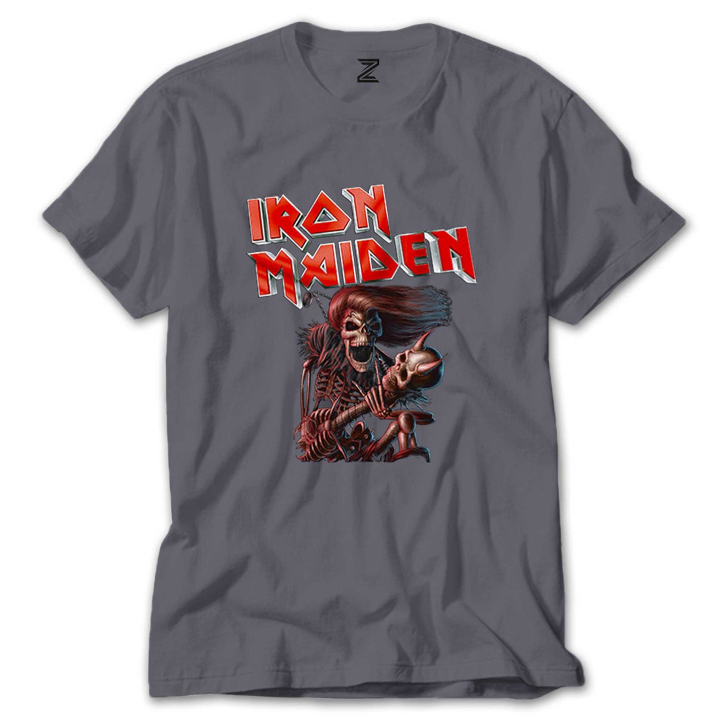 Iron Maiden Skull Renkli Tişört