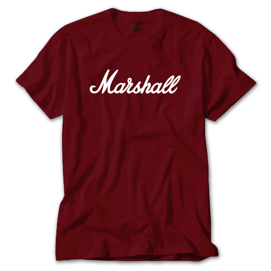Marshall Logo Renkli Tişört