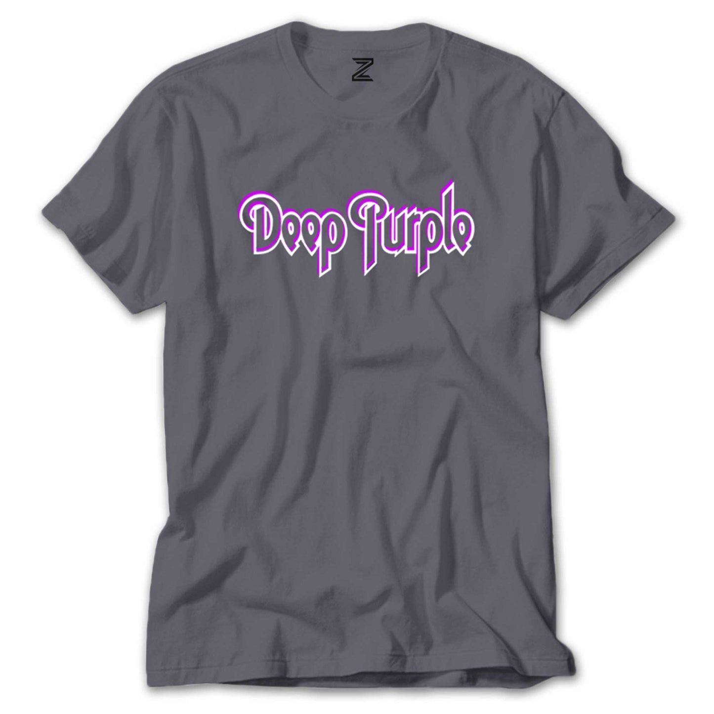 Deep Purple Logo Outline Renkli Tişört