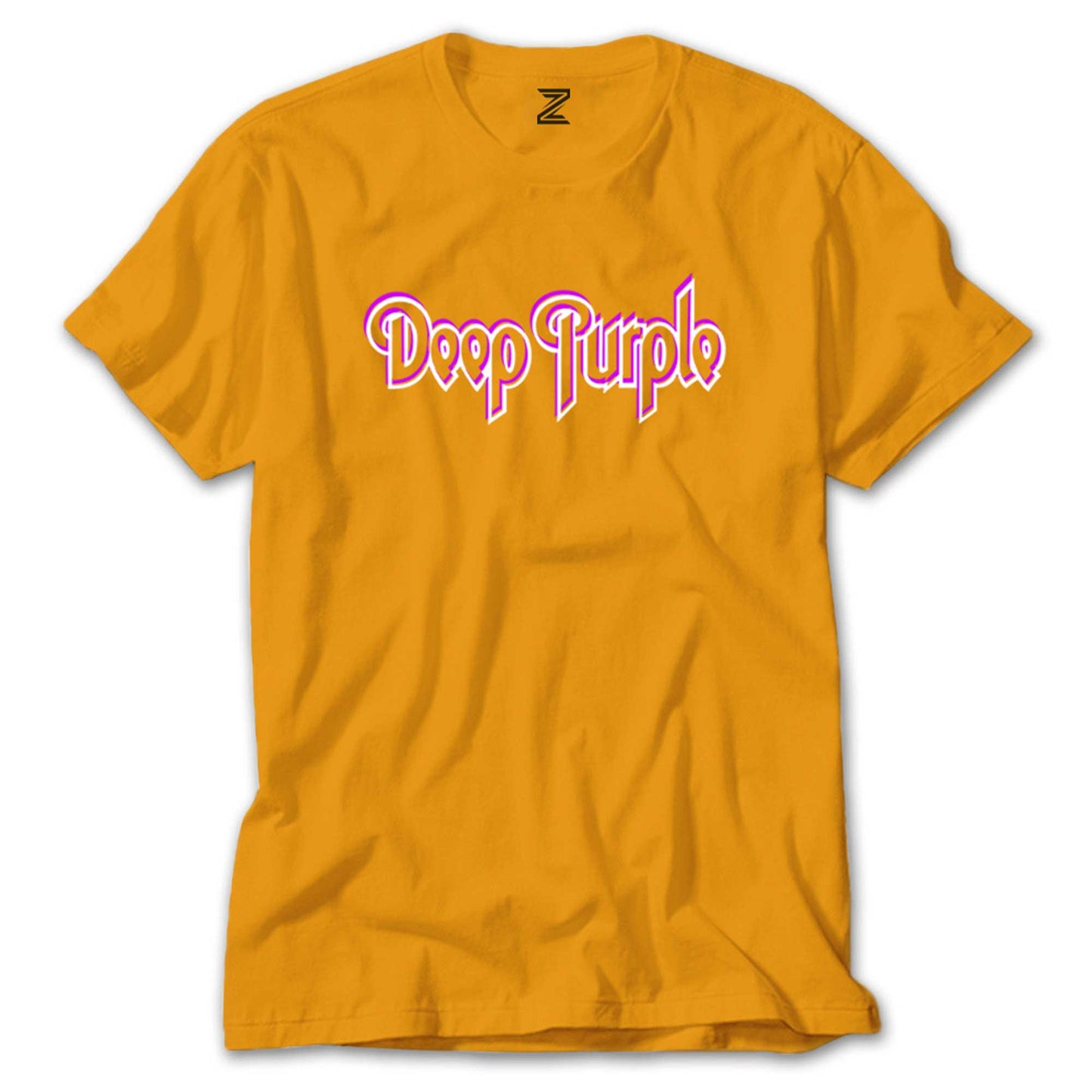 Deep Purple Logo Outline Renkli Tişört