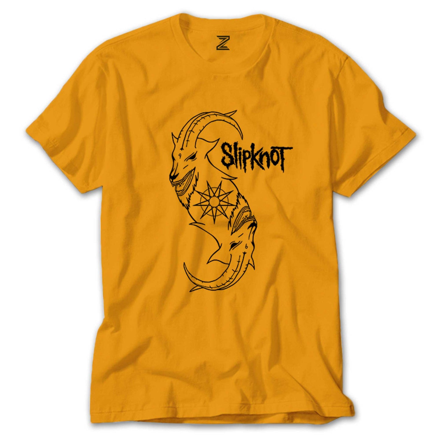 Slipknot Goat Logo Renkli Tişört