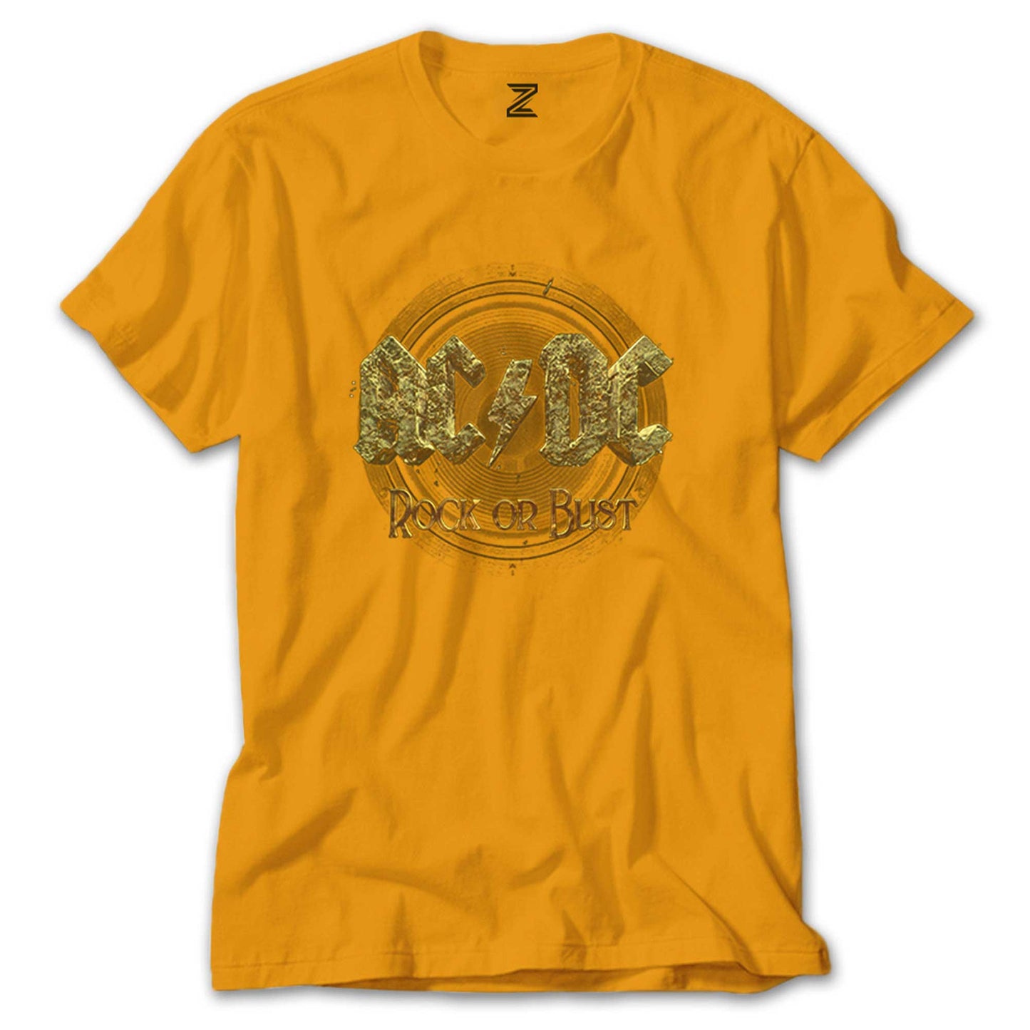 AC DC Rock Or Bust Renkli Tişört