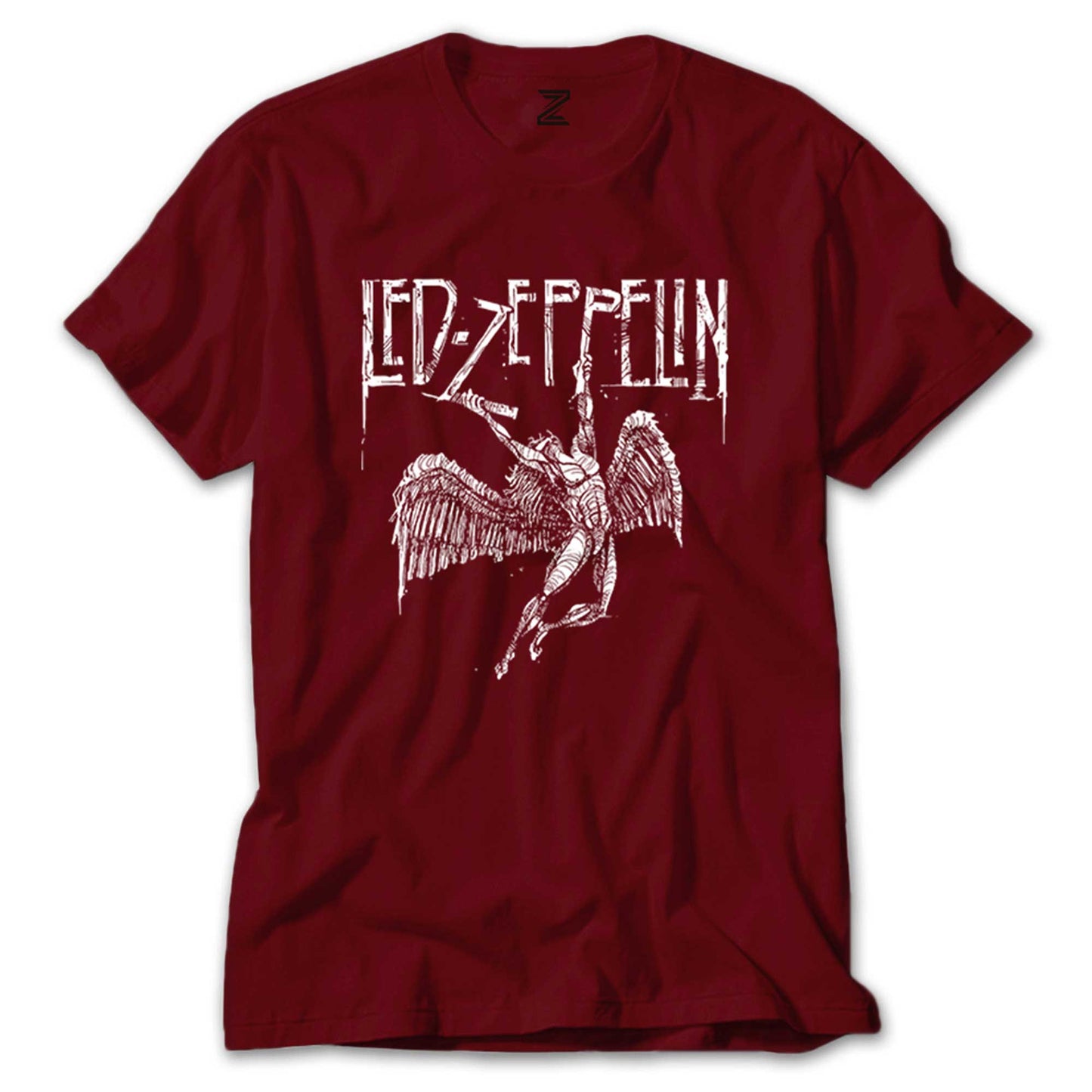 Led Zeppelin Failing Angel Renkli Tişört