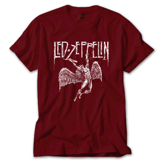 Led Zeppelin Failing Angel Renkli Tişört