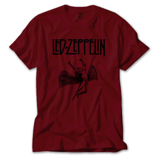 Led Zeppelin Lcarus Renkli Tişört