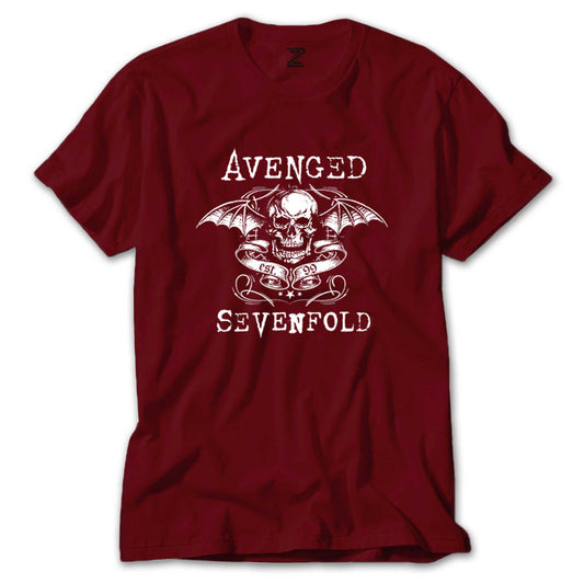 Avenged Sevenflod Est 99 Renkli Tişört