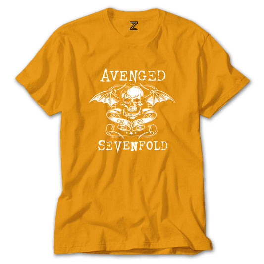 Avenged Sevenflod Est 99 Renkli Tişört
