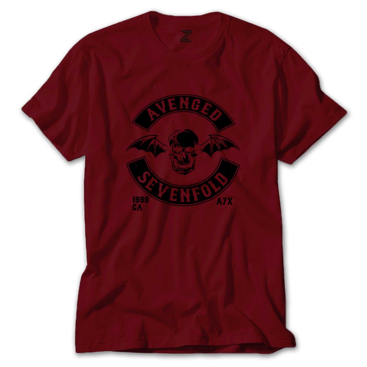Avenged Sevenfold Back Patch Renkli Tişört