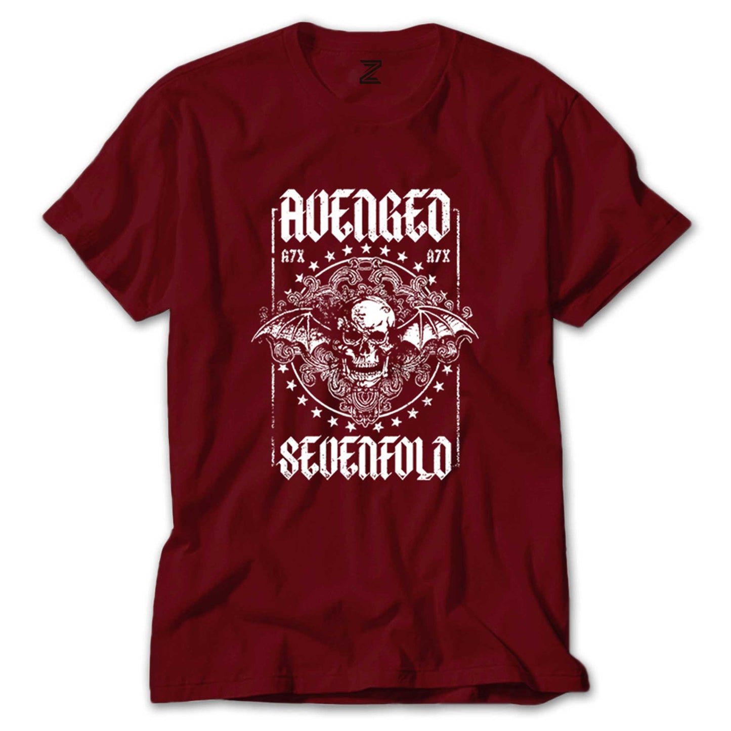 Avenged Sevenfold Damen Renkli Tişört