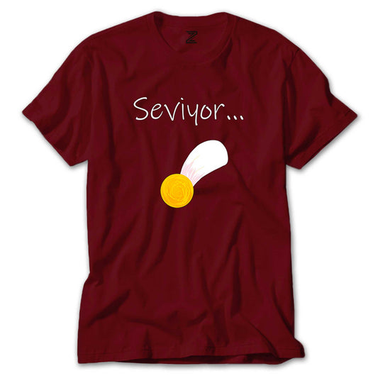 Seviyor Papatya Renkli Tişört
