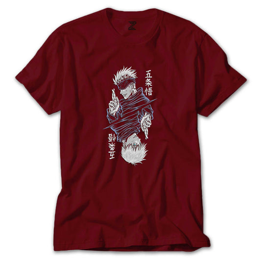 Gojo Satoru Jujutsu Renkli Tişört