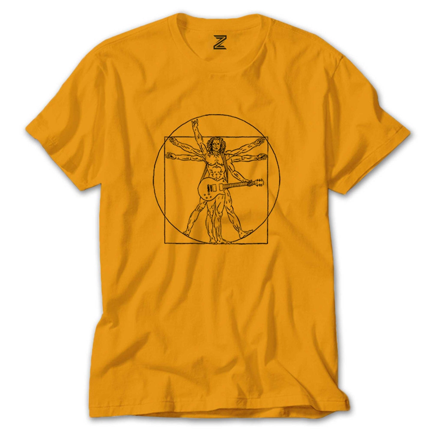 Antik Müzisyen Renkli Tişört