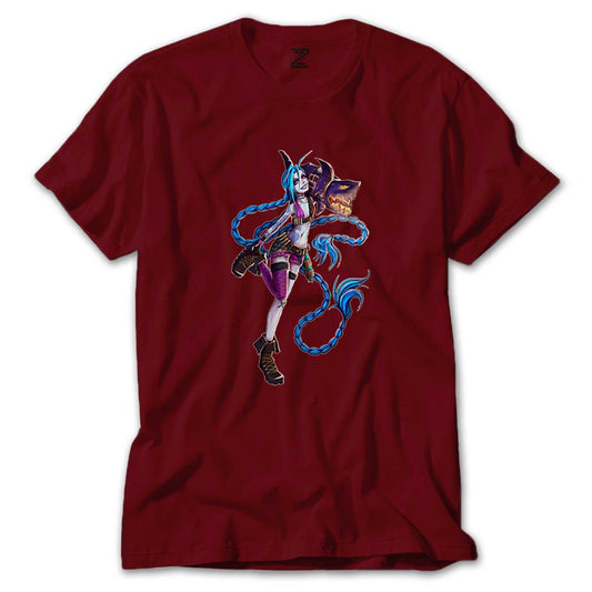 Jinx Crazy Renkli Tişört