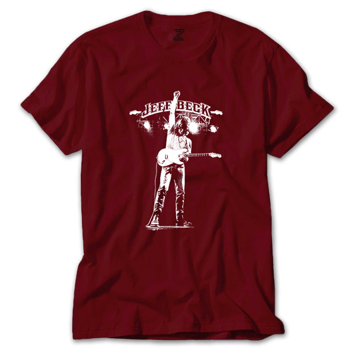 Jeff Back Gitar Renkli Tişört