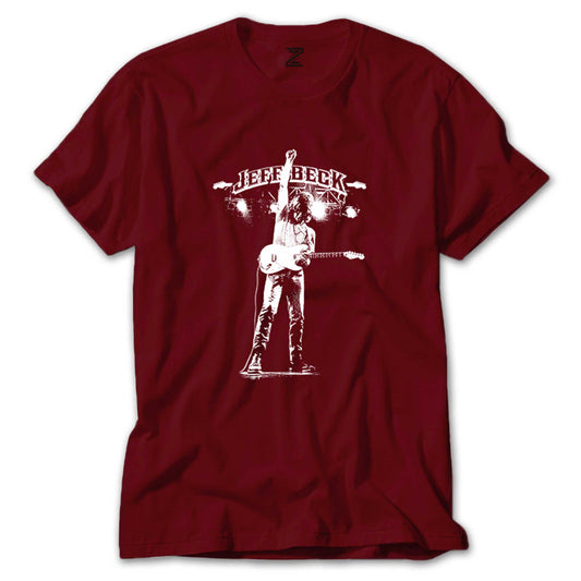 Jeff Back Gitar Renkli Tişört