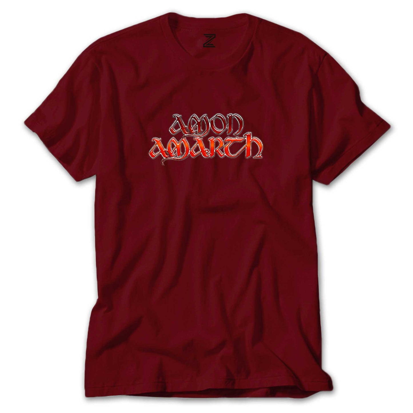 Amon Amarth Red Black Renkli Tişört