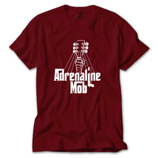 Adrenaline Mob Guitar Renkli Tişört