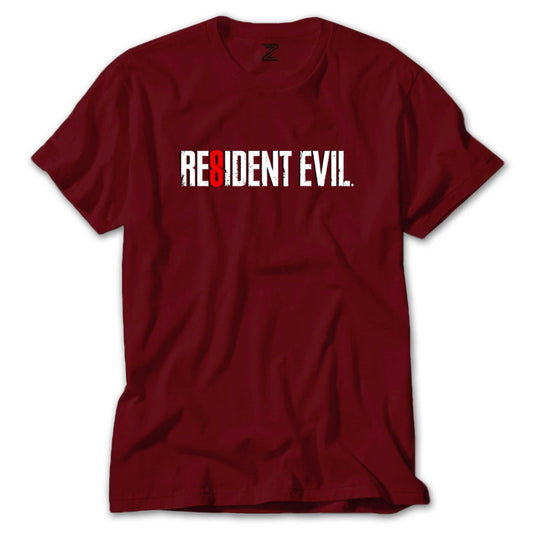 İndirimli Resident Evil 8 Kırmızı Tişört
