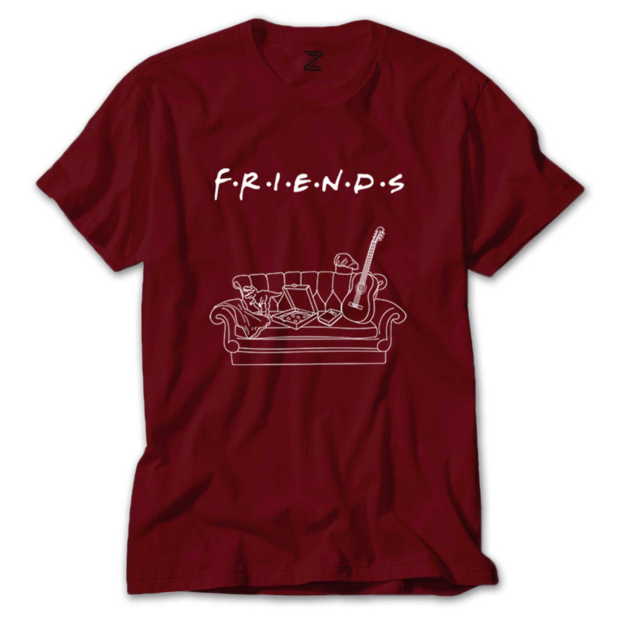 Friends Home Renkli Tişört