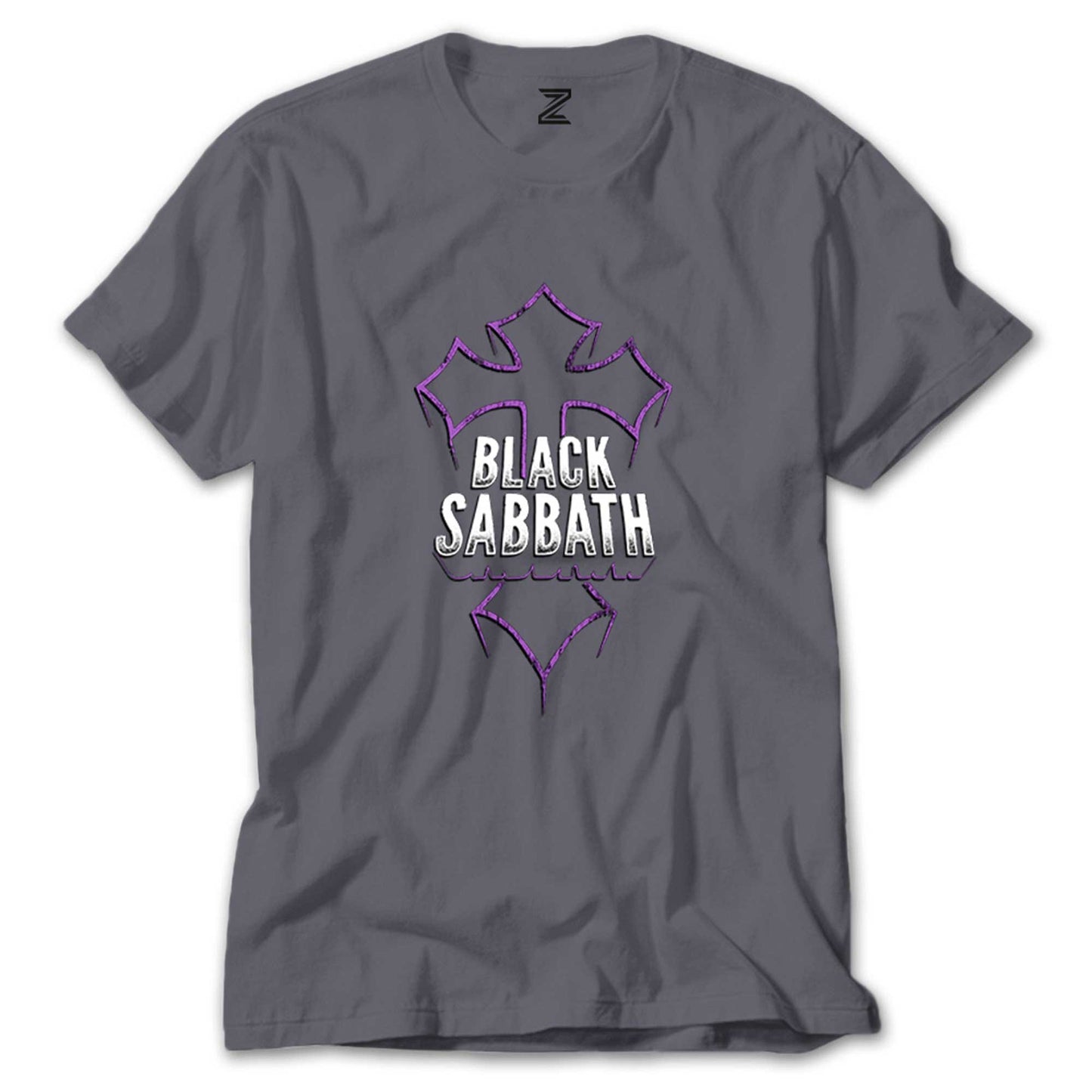 Black Sabbath Cross Renkli Tişört