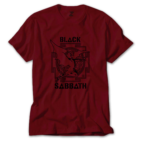 Black Sabbath 13 Angel Renkli Tişört