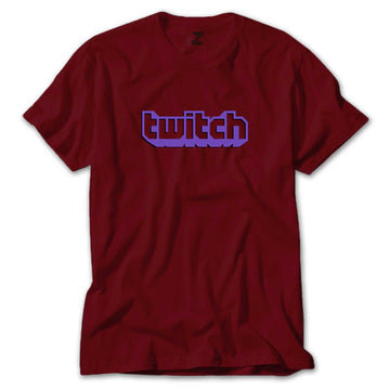 Twitch Logo2 Renkli Tişört