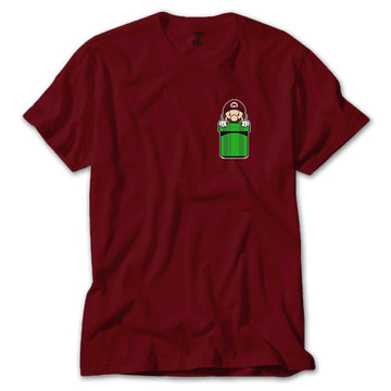 Super Mario Pocket Renkli Tişört