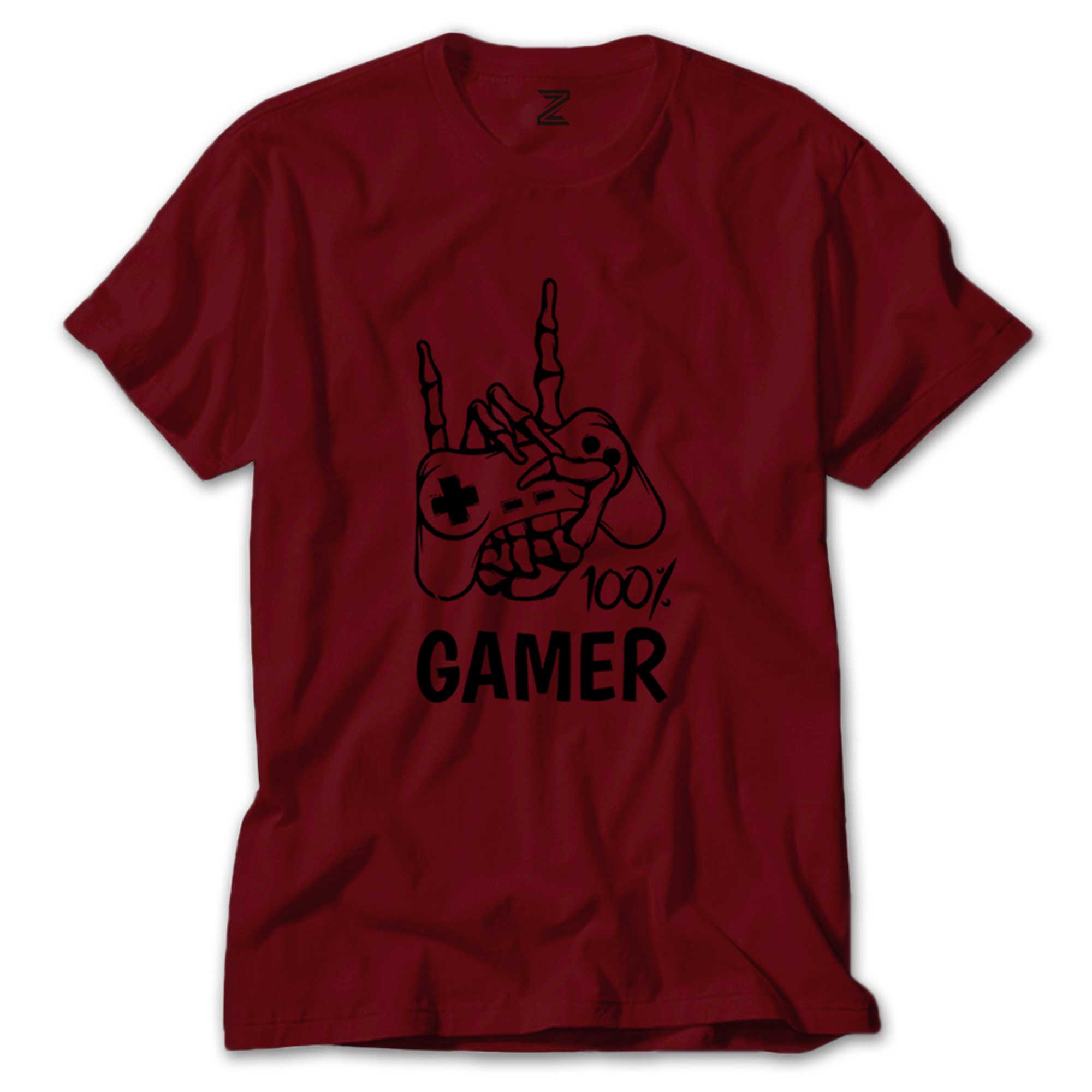 Gamer %100 Renkli Tişört