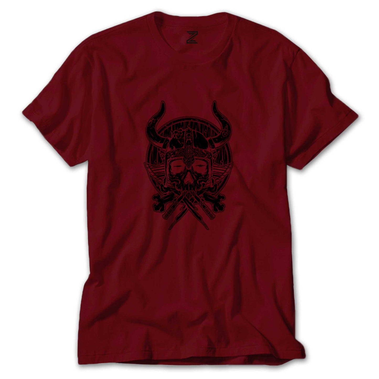 Vikings Rollo Thor Skull Renkli Tişört