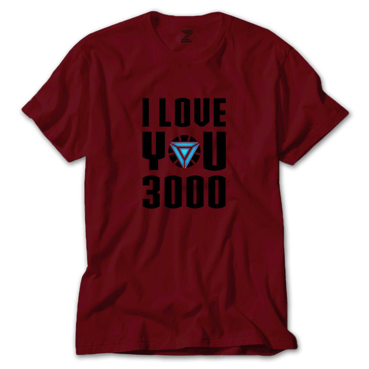 Iron Man Love 3000 Renkli Tişört