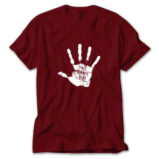 Lost Not Pennys Boat Renkli Tişört