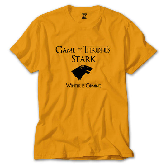 Game of Thrones Stark Renkli Tişört