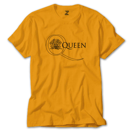 Queen Logo 2 Renkli Tişört