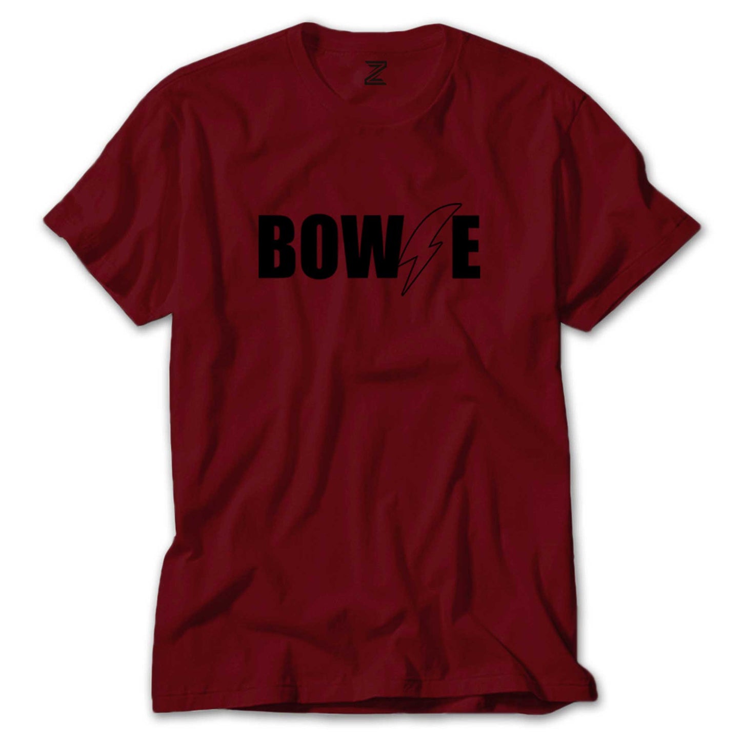 David Bowie Logo Renkli Tişört