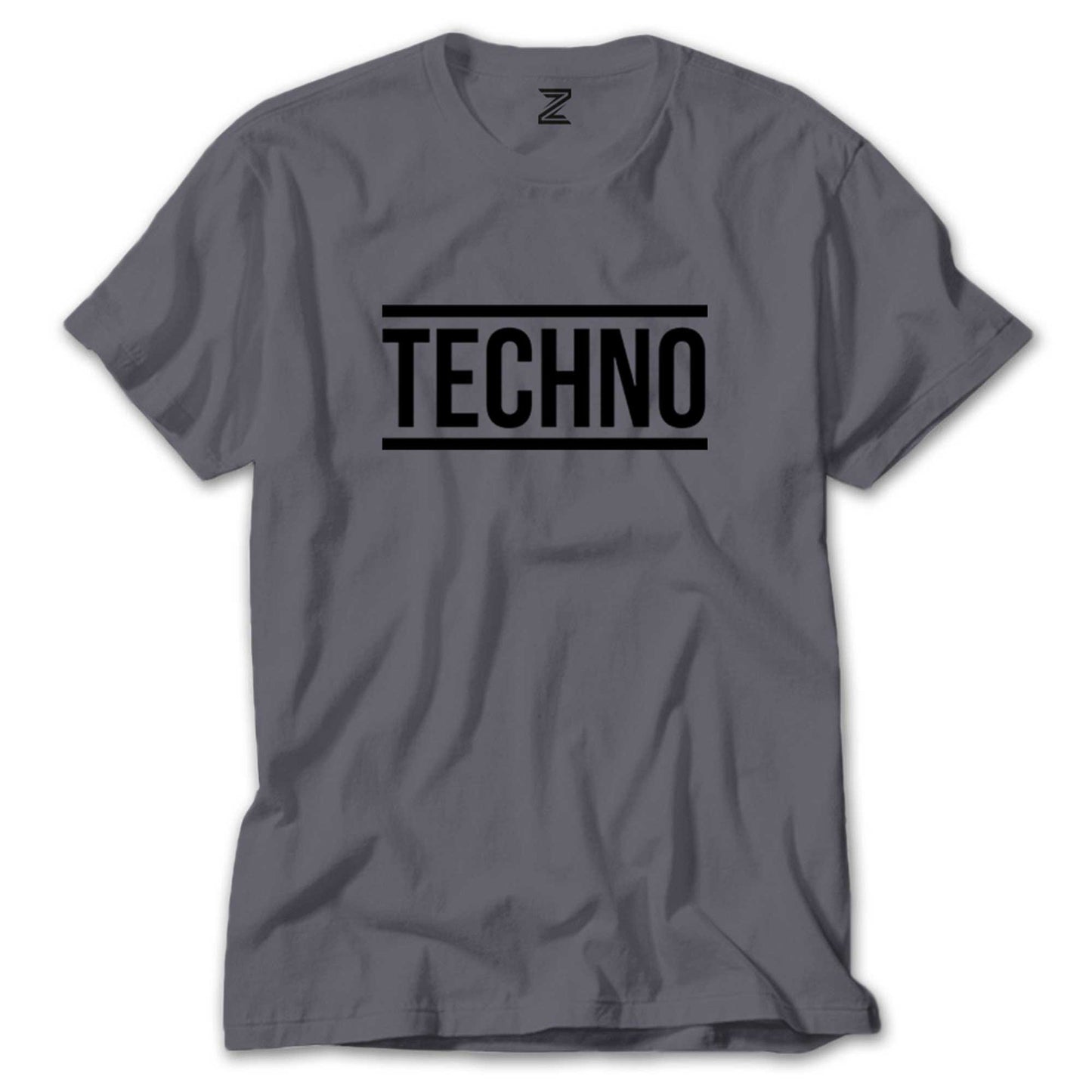 Techno Renkli Tişört