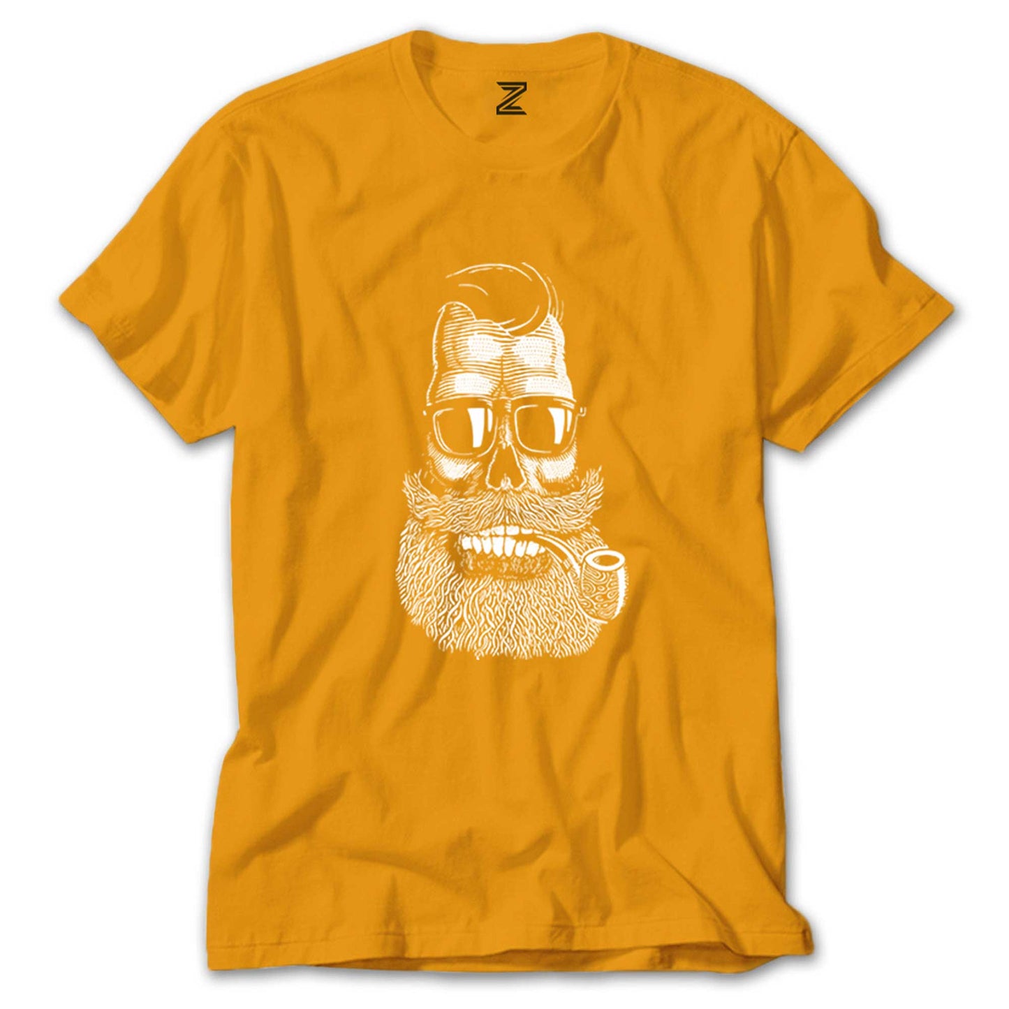 Sakallı Pipo Renkli Tişört