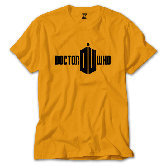 Doctor Who Logo Renkli Tişört