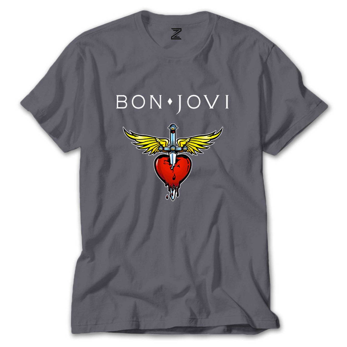 Bon Jovi Hearth Renkli Tişört