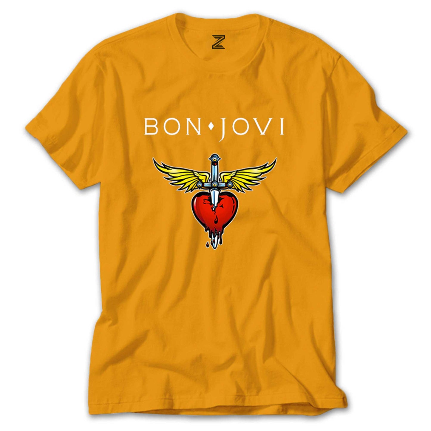 Bon Jovi Hearth Renkli Tişört