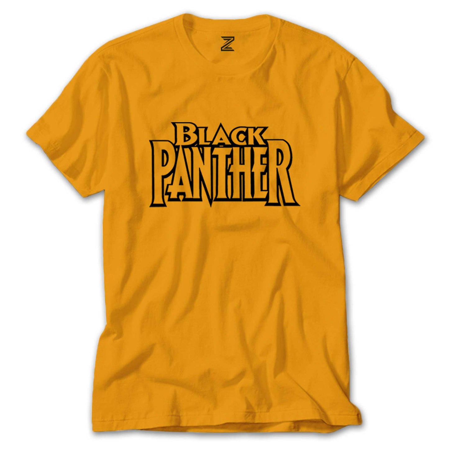 Black Panther Logo Renkli Tişört