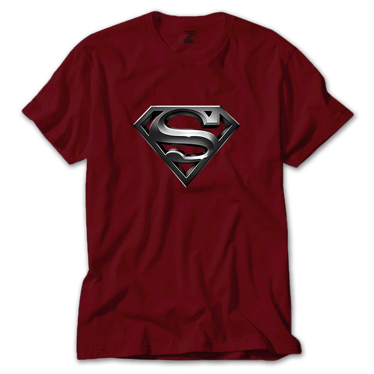 İndirimli Superman Logo Kırmızı Tişört