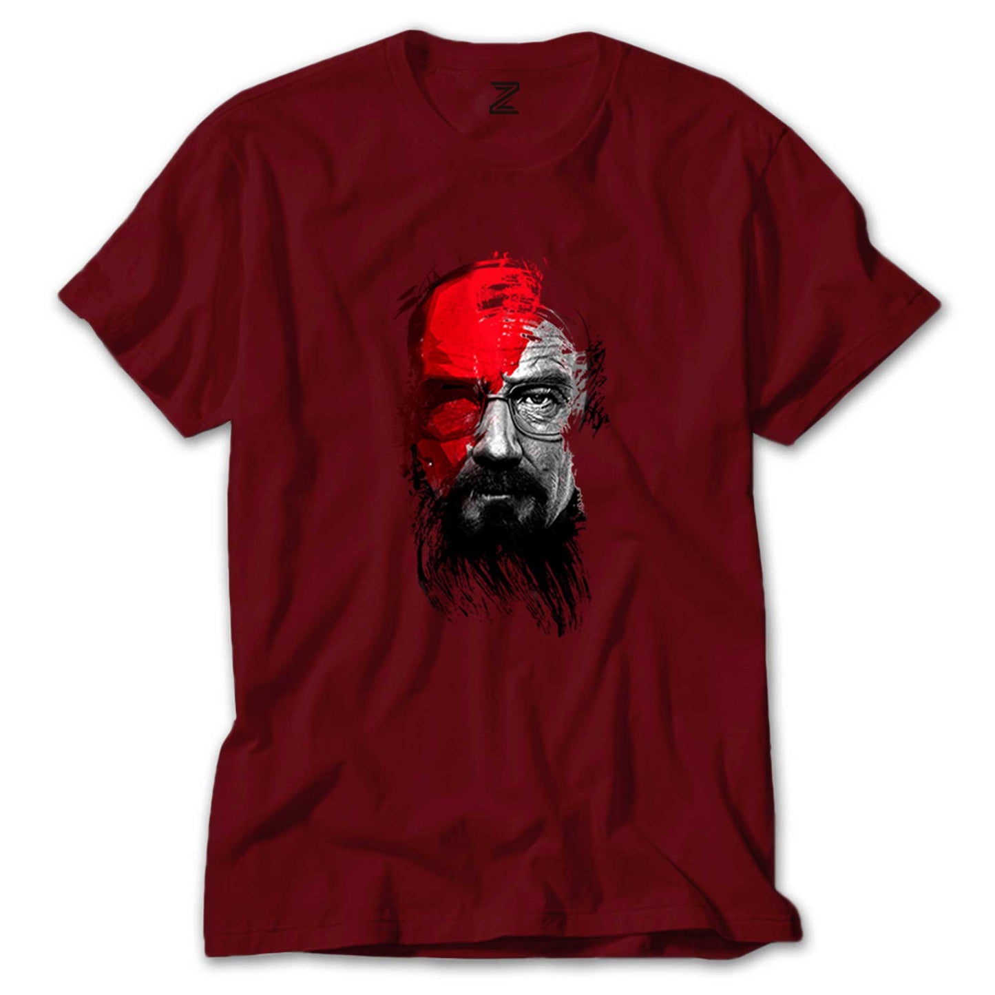 Breaking Bad Red and Black Renkli Tişört