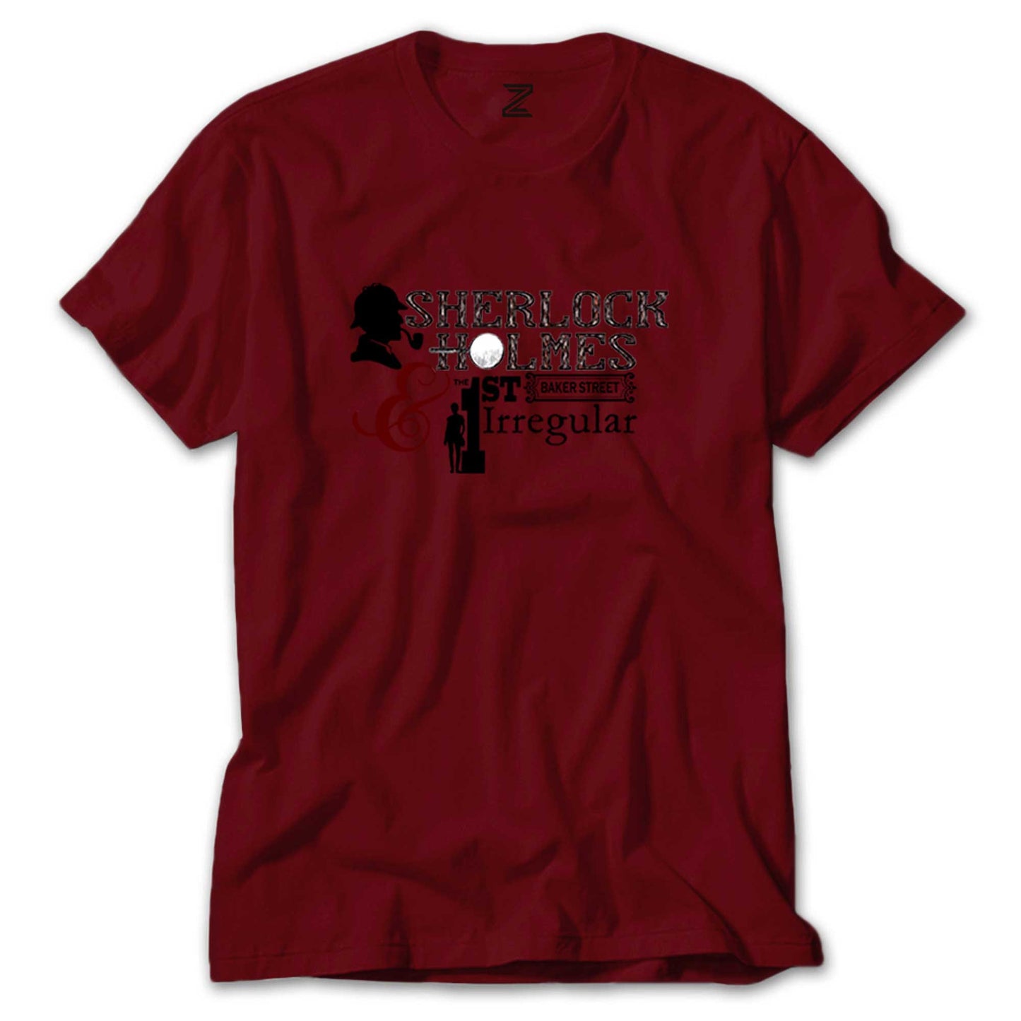 Sherlock Holmes Baker Street Renkli Tişört