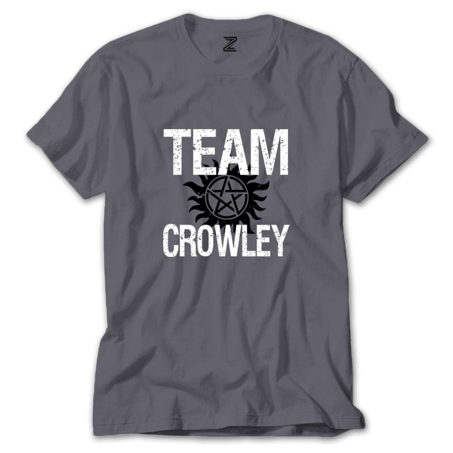 SuperNatural Team Crowley Renkli Tişört