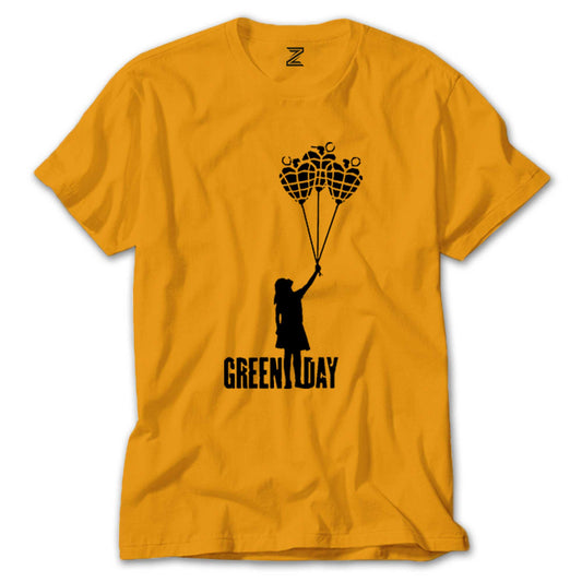 Green Day Girl Renkli Tişört